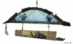 ARC ET CARQUOIS INDIEN (Taille 75 Cm)