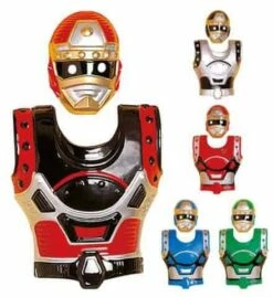 PACK MASQUE ET ARMURE (Assortiment 5 Coloris)