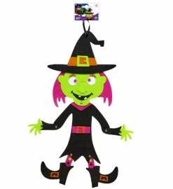 DÉCORATION SORCIÈRE (Hauteur 53 Cm)