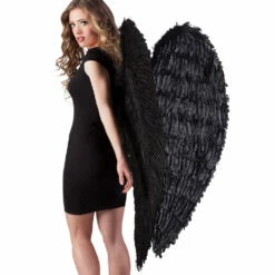AILES D'ANGE TAILLE XL (Noires - 120/120 Cm)