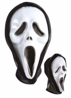 MASQUE DE FANTÔME (Masque Plastique + Cagoule)