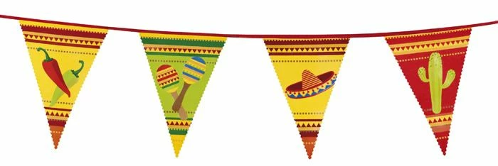 GUIRLANDE MEXIQUE (Guirlande Fanions - 6 M) 3 GUIRLANDE MEXIQUE (Guirlande Fanions - 6 M)