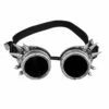 LUNETTES CYBERPUNK (Lunettes Rondes Argentées) Collection Steampunk -FêteMagique Soldes 54506