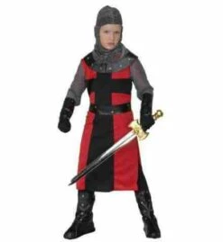 PETIT CHEVALIER NOIR (Costume Et Accessoires) Tailles Enfants De 5 à 13 Ans