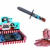 COUTEAU DE PIRATE ENFANT (Couteau Rétractable 22 Cm) -FêteMagique Soldes 59 2060