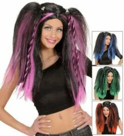 PERRUQUE KATSUMI (Bicolore 4 Coloris Assortis) Perruque En Sachet