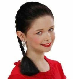 EXTENSION POUR CHEVEUX (Natte Noire Pour Fille)