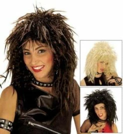 PERRUQUE KISS (Assortiment 3 Coloris) Perruque En Sachet