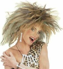 PERRUQUE DE PRIMITIVE (Femme Des Cavernes) Perruque En Sachet