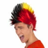 PERRUQUE PUNK BELGE (Supporter Belgique)