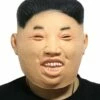 MASQUE KIM JONG UN (Masque Intégral En Latex) Homme Politique