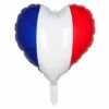 BALLON COEUR FRANCE (Supporter France BBR) Ballon Métallisé 45 Cm -FêteMagique Soldes 61990