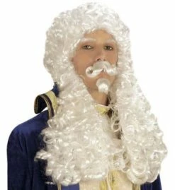 PERRUQUE ROI FRANÇOIS (Moustache Et Barbiche)