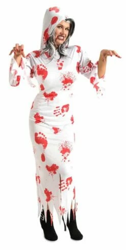 FANTÔME HALLOWEEN (Capuche Et Taches De Sang)