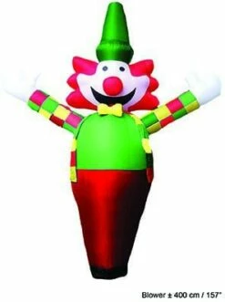 CLOWN GÉANT GONFLABLE (Hauteur 4 M + Soufflerie)