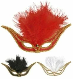LOUP HIRONDELLE PLUMES (Assortiment 3 Coloris)
