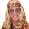 PERRUQUE BLONDE HIPPIE (Perruque Longue Homme) -FêteMagique Soldes 6496L nc 6496L a