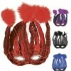 LOUPS LIDO A PLUMES (Assortiment 4 Coloris) -FêteMagique Soldes 6588P nc 6588P x
