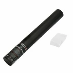 TUBE CANON A CONFETTIS (Papier Blanc Professionnel) Tube De 80 Cm