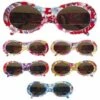 LUNETTES A FLEURS (Assortiment 6 Coloris) Fleurs Imprimées -FêteMagique Soldes 6723J nc 6723J x
