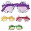 LUNETTES A FLEURS (Assortiment 4 Coloris) Branches Colorées Assorties -FêteMagique Soldes 6759B nc 6759B x