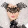 LOUP CHAUVE SOURIS (Masque Dentelle En Métal)