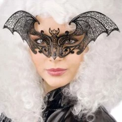 LOUP CHAUVE SOURIS (Masque Dentelle En Métal)
