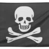 DRAPEAU DE PIRATE (Dimension 60 X 90 Cm) -FêteMagique Soldes 74162
