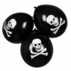 BALLONS DÉCO PIRATES (Sachet 6 Ballons) -FêteMagique Soldes 74164