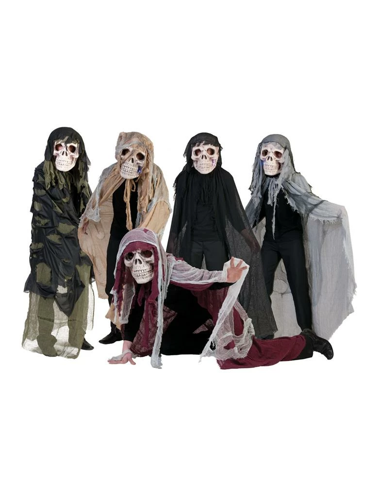 MASQUE SQUELETTE ET CAPE 3 MASQUE SQUELETTE ET CAPE