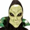 MASQUE ALIEN EN LATEX (Capuche Et Yeux Globuleux) Taille Enfant - Démo Vidéo -FêteMagique Soldes 74952 nc 74952 a