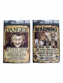 POSTER THÈME HALLOWEEN (Affiche De 43 X 28 Cm)