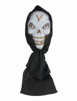 DÉCORATION TÊTE DE MORT (Lumineuse Et Sonore)