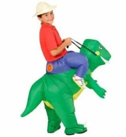 EXPLORATEUR DINOSAURE (Déguisement Gonflable) Porte Moi - Taille Enfant Démo Vidéo