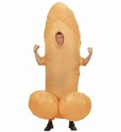 COSTUME ZIZI GONFLABLE (Costume Auto Gonflant) Taille Unique Adulte