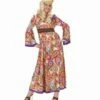 ROBE LONGUE FEMME HIPPIE (Tailles Adultes) -FêteMagique Soldes 7621 nc 7621 a