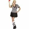ROBE D'ARBITRE FEMME (Tailles Adulte S - M Ou L) Démo Vidéo -FêteMagique Soldes 7690 nc 7690 a