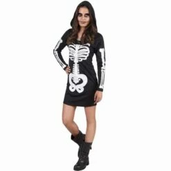 DÉGUISEMENT - SQUELETTE (Taille Ado Unique 14-16 Ans)