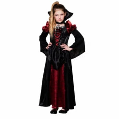 DÉGUISEMENT DE VAMPIRE (Filles De 4 à 12 Ans - Robe) Déguisement Pour Enfant