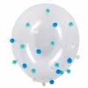 BALLONS POMPONS BLEUS (5 Ballons Blancs 30 Cm) Pompons à Coller 1 BALLONS POMPONS BLEUS (5 Ballons Blancs 30 Cm) Pompons à Coller -FêteMagique Soldes 79625 1