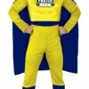 SUPER HÉROS PASTIS MAN (Déguisement Pour Adulte) Taille Unique 52/54 -FêteMagique Soldes 79717