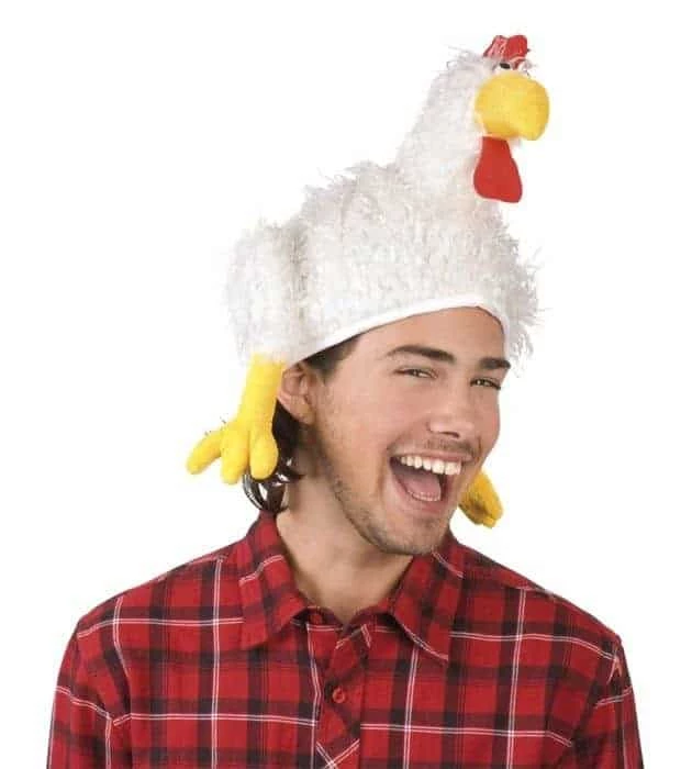 CHAPEAU TÊTE POULET 3 CHAPEAU TÊTE POULET
