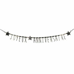 GUIRLANDE ANNIVERSAIRE (Longueur 160 Cm)
