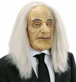 MASQUE MAJORDOME (Zombie Avec Cheveux) Masque En Latex