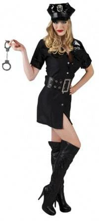 TENUE DE POLICIÈRE SEXY (Tailles Adultes)