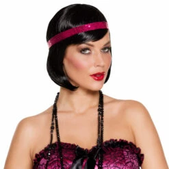 PERRUQUE CHARLESTON (Bandeau Inclus)