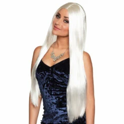PERRUQUE CHARMING (Perruque Longue Blanche)