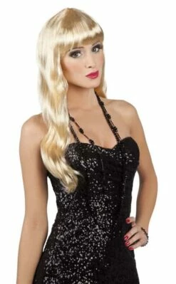 PERRUQUE LONGUE BLONDE