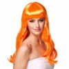 PERRUQUE CHIQUE ORANGE -FêteMagique Soldes 85873 1