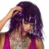 PERRUQUE DISCO LAMÉE (Mauve Métallisé) -FêteMagique Soldes 85907 2
